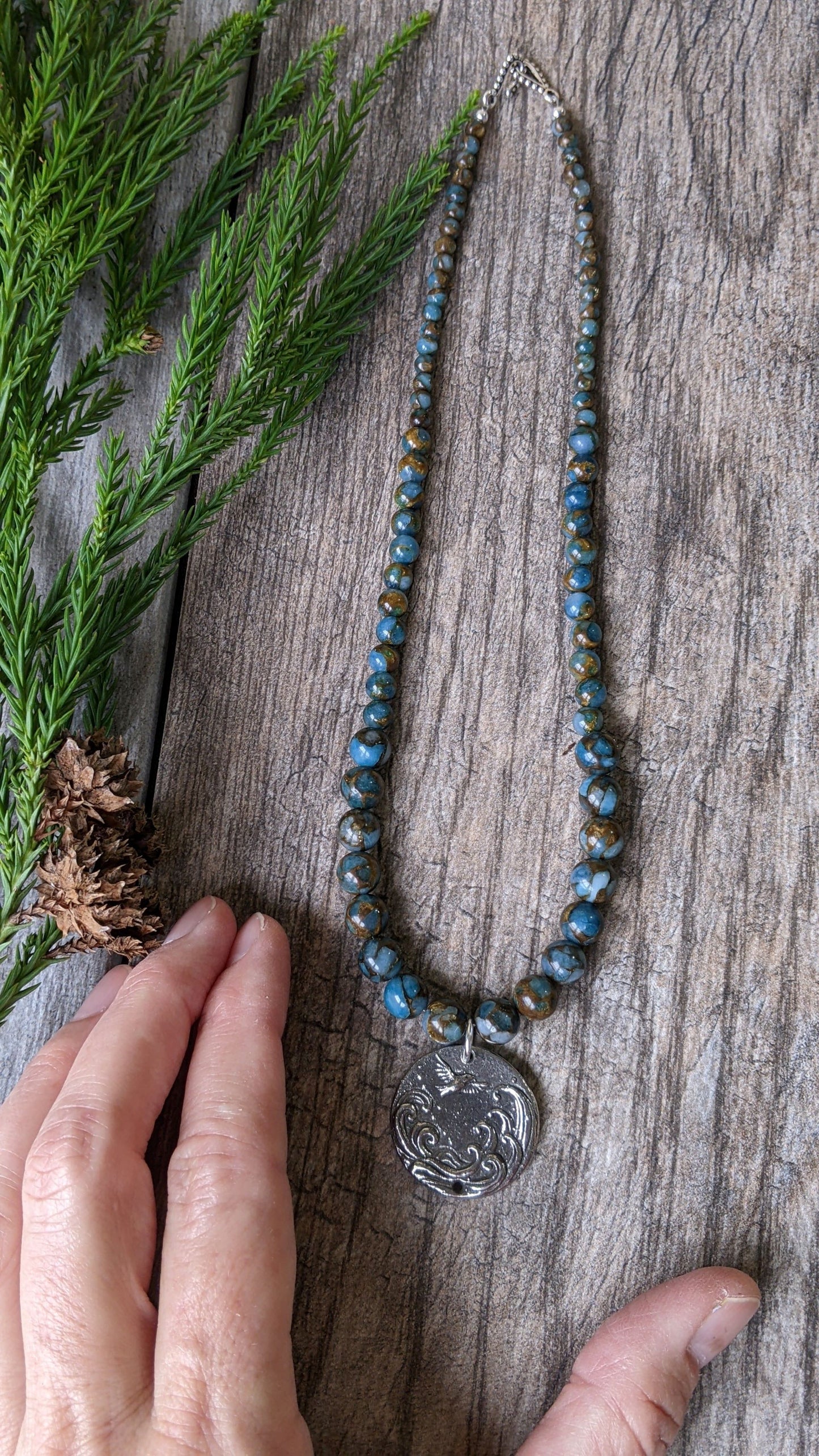 Beaded Necklace ~ Making Waves