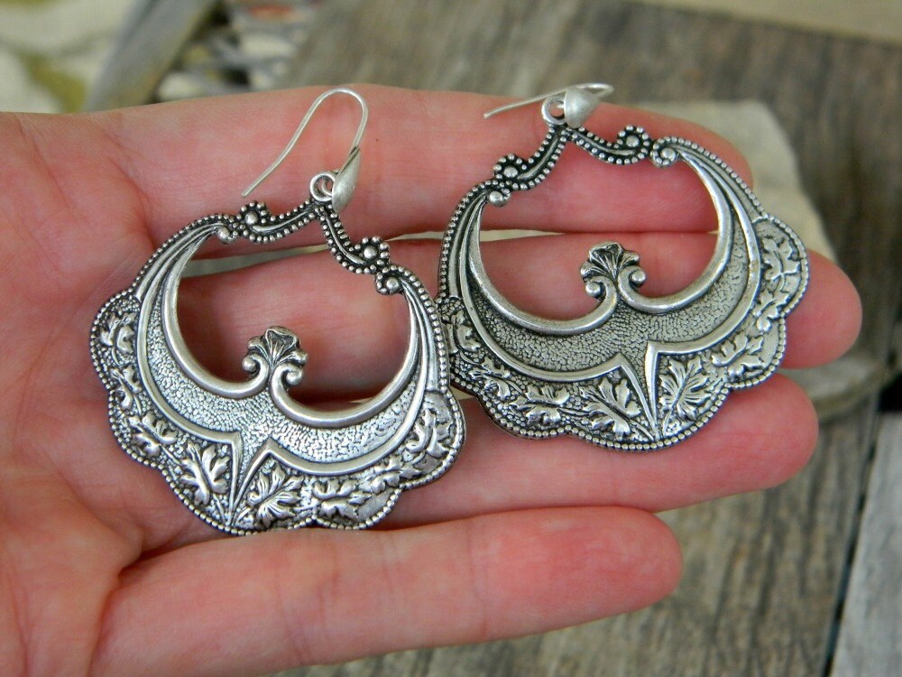 Hoop Earrings Silver