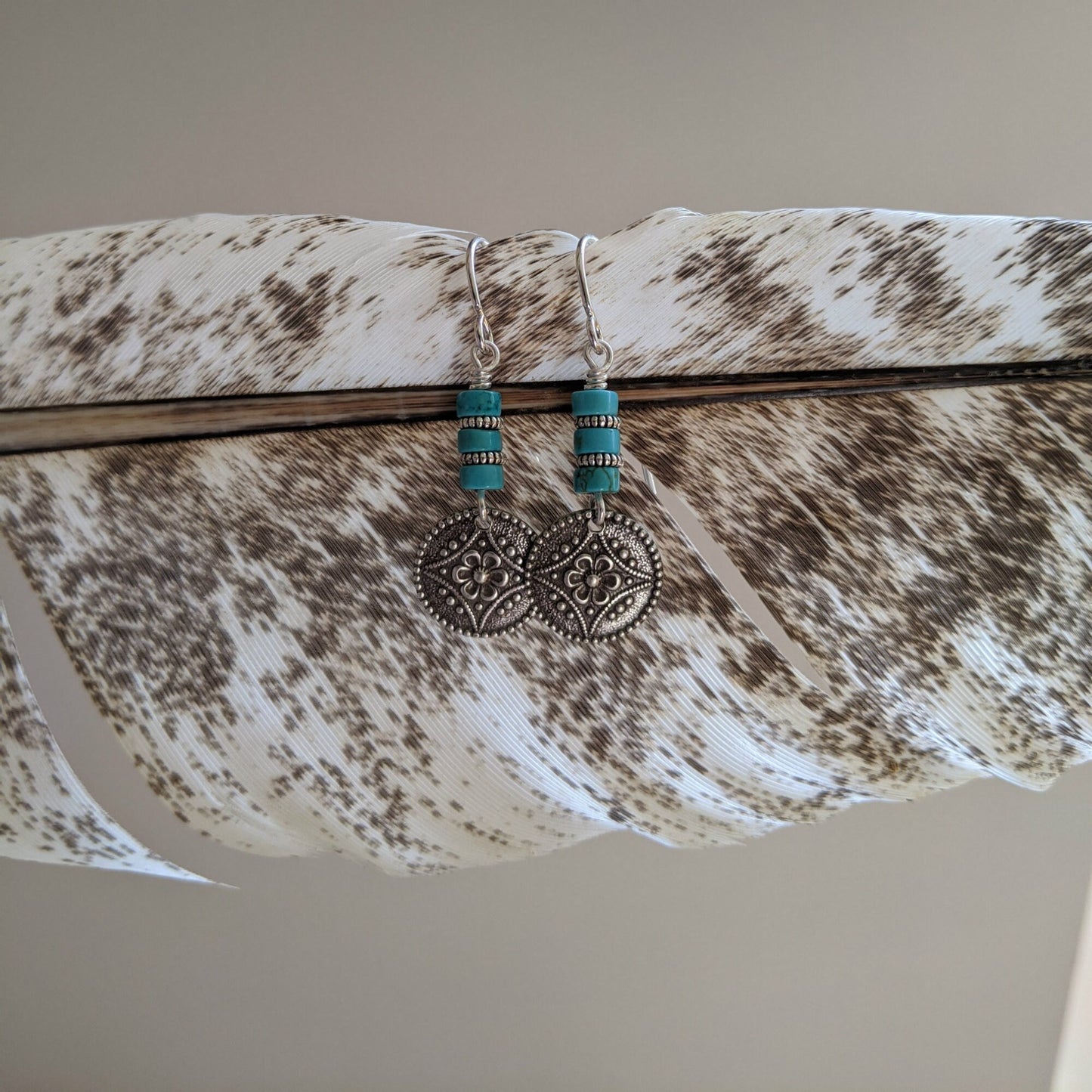 Simple Turquoise Earrings