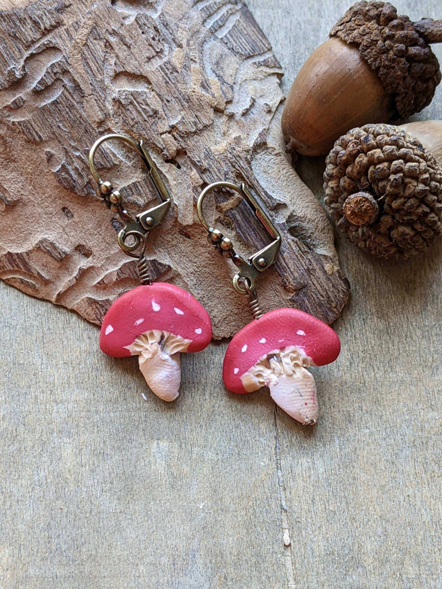 Mushroom Earrings