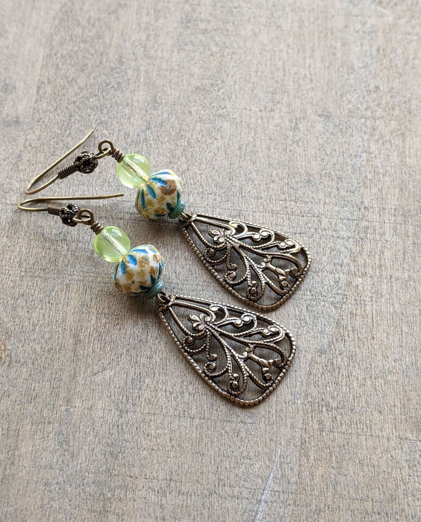 Summer Day Filigree Earrings