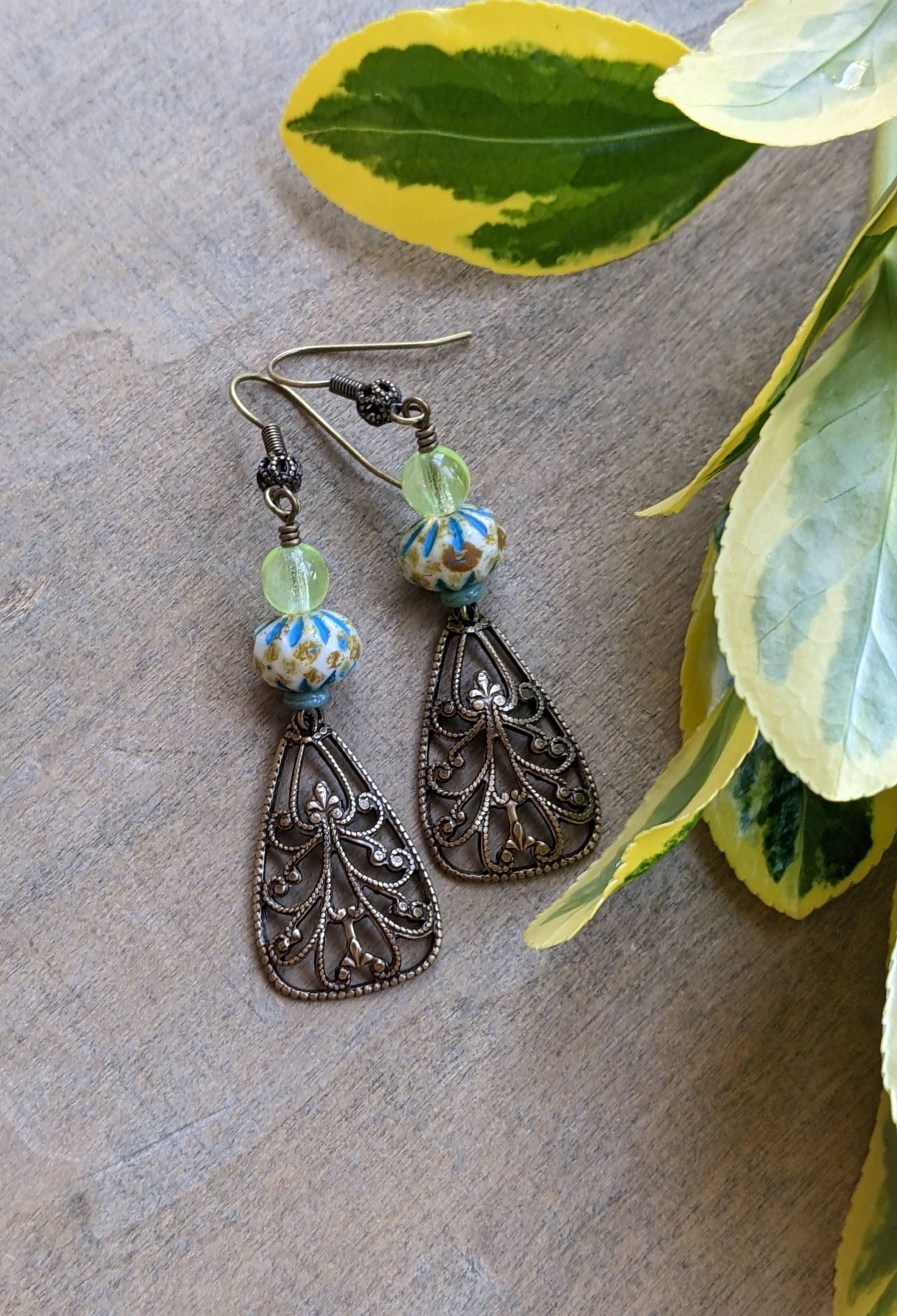 Summer Day Filigree Earrings