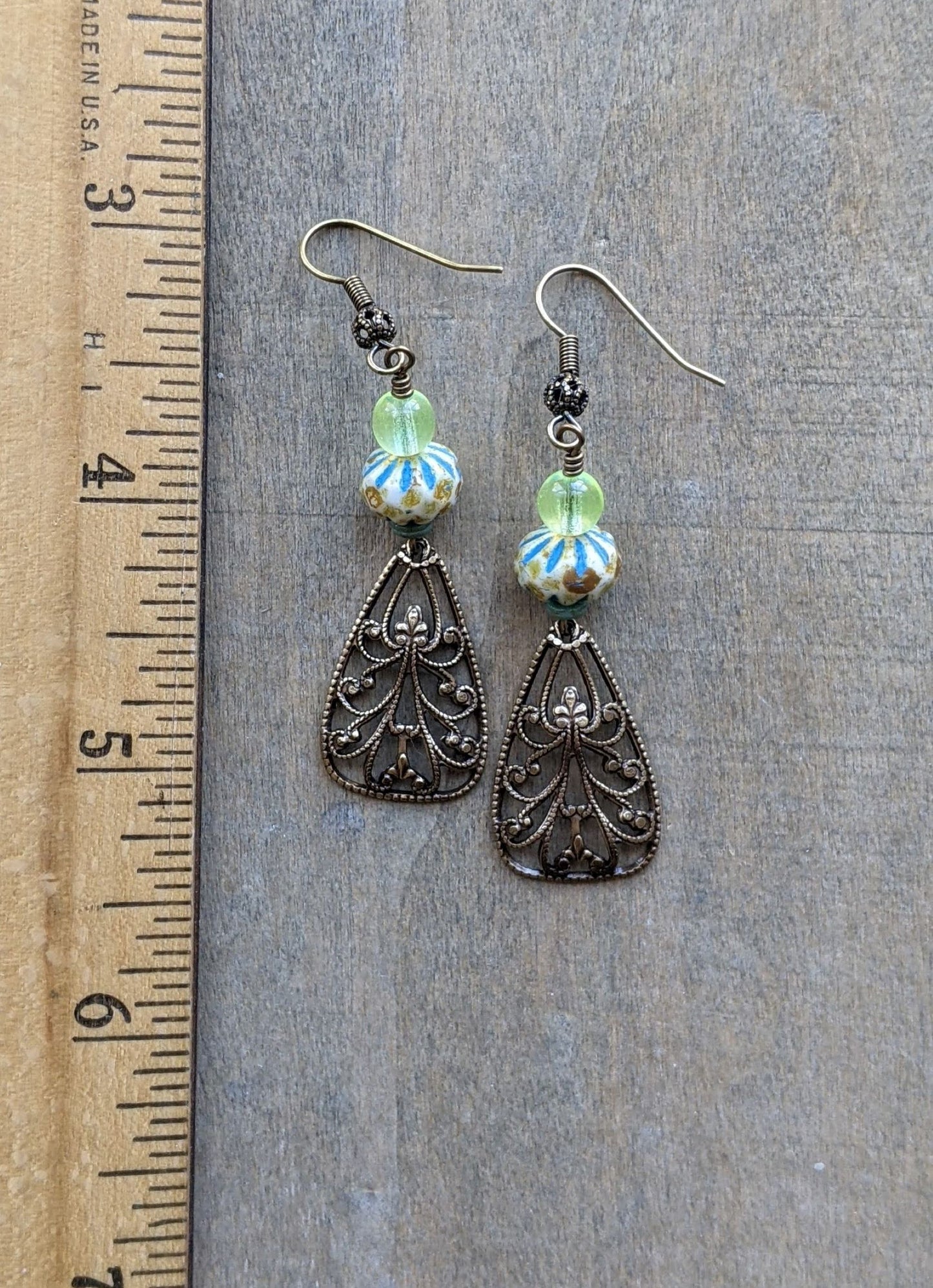 Summer Day Filigree Earrings