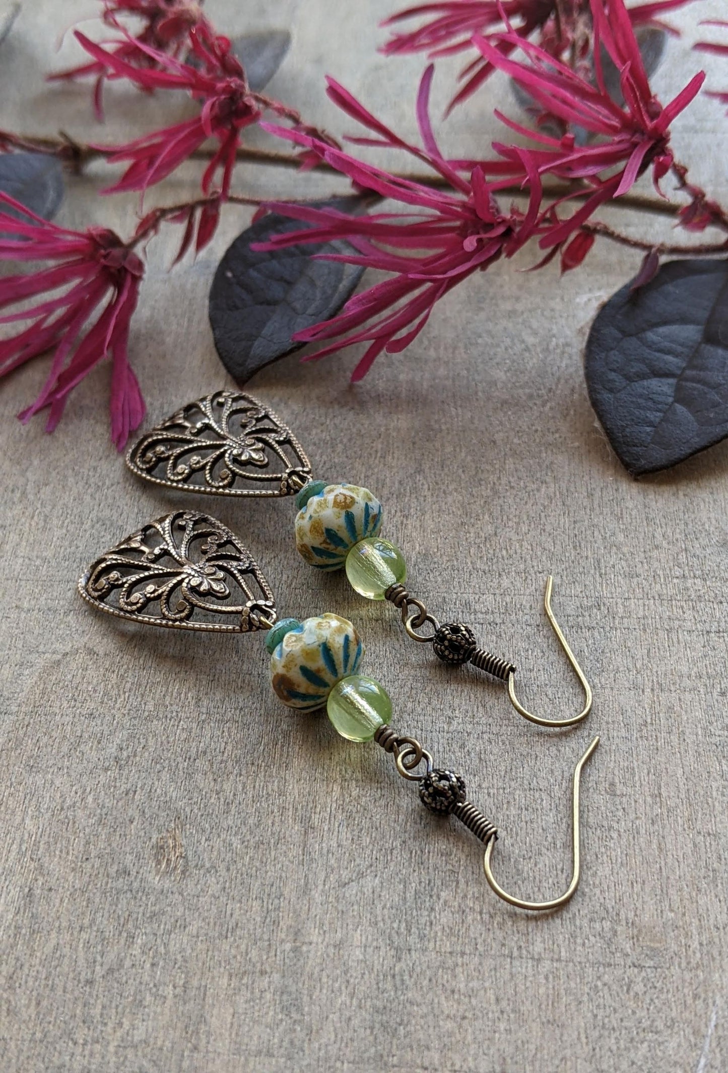 Summer Day Filigree Earrings