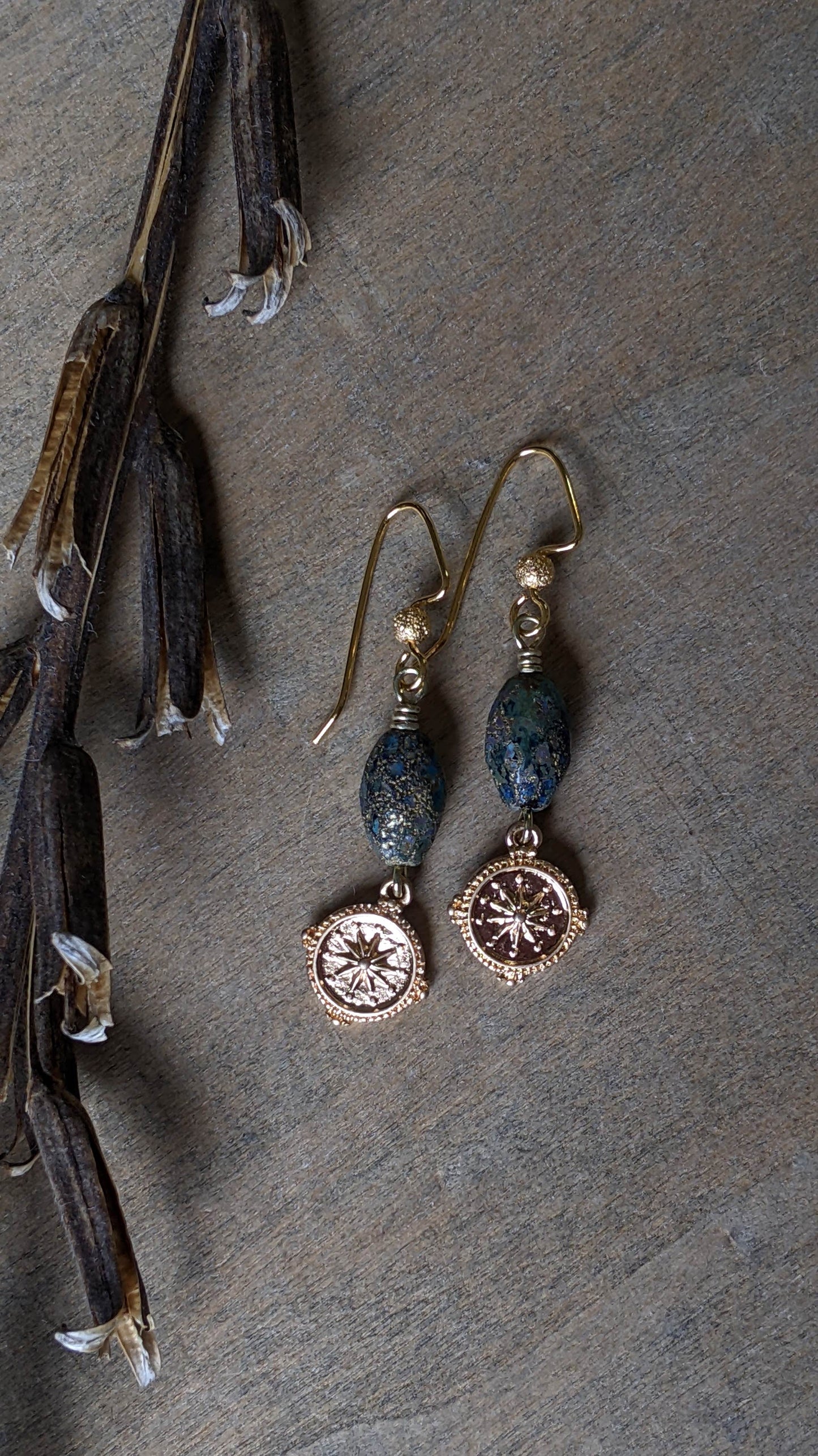 Compass Earrings