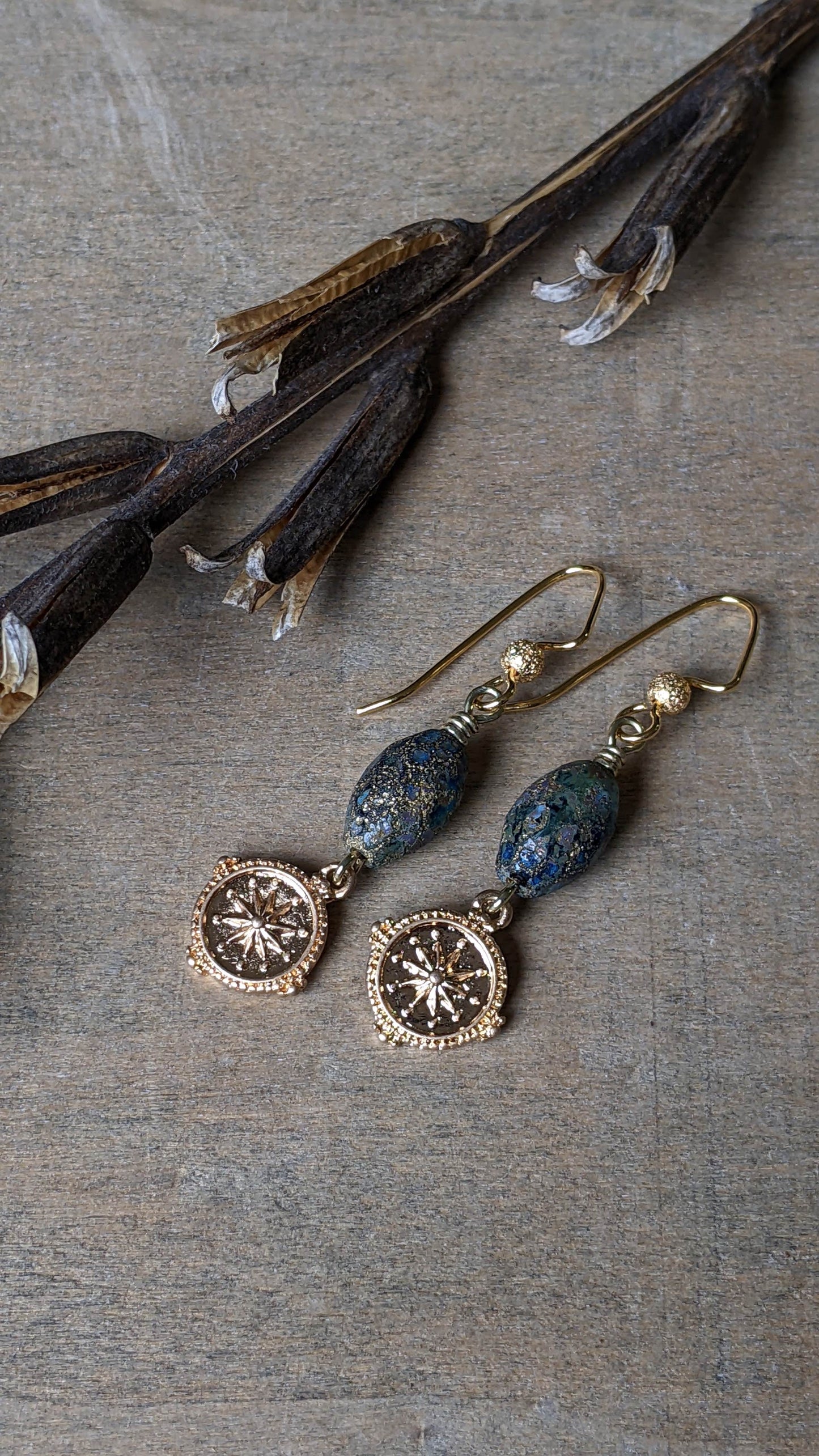 Compass Earrings