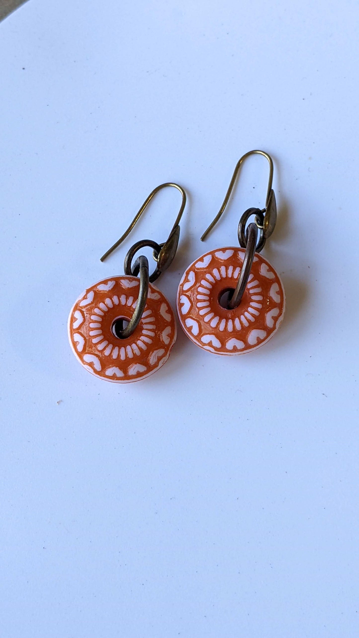 Vintage Acrylic Earrings