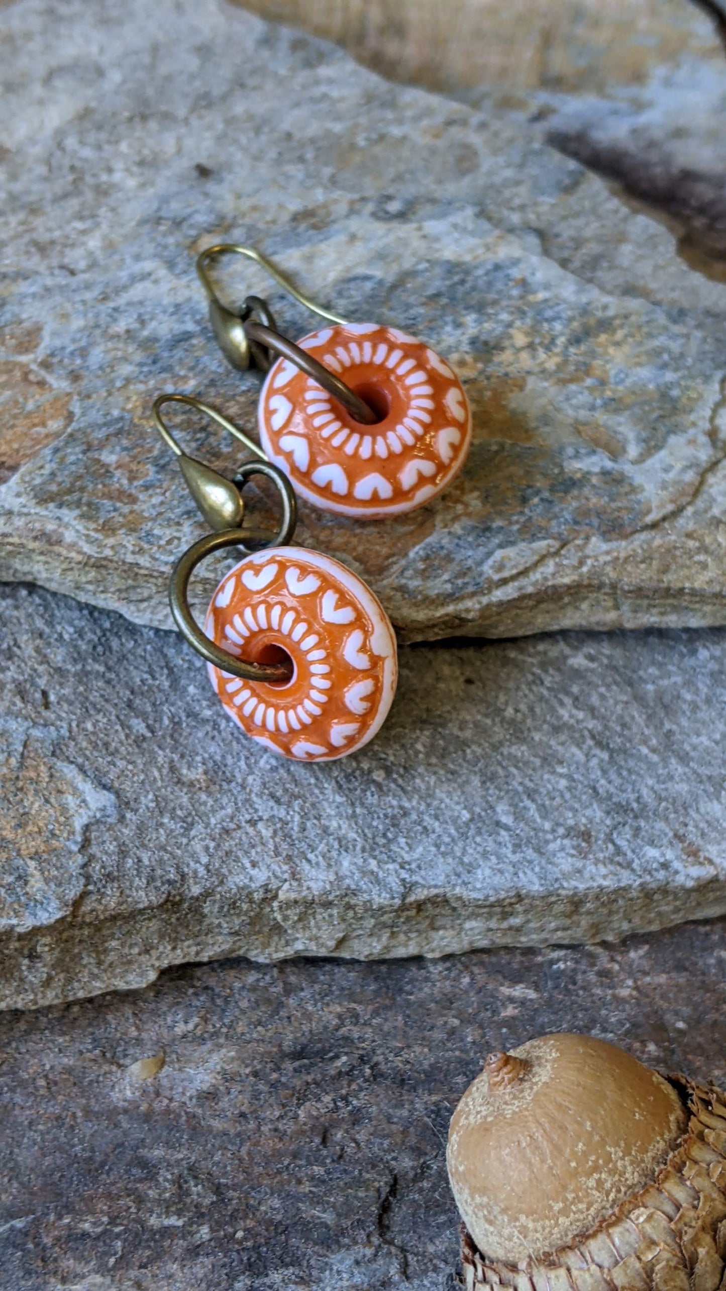 Vintage Acrylic Earrings