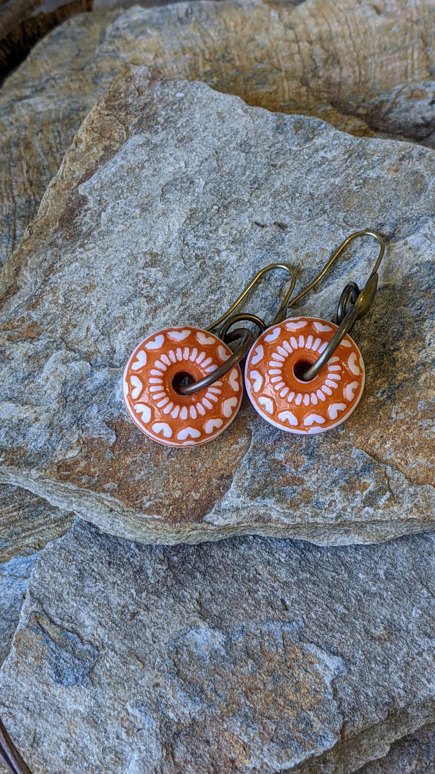 Vintage Acrylic Earrings