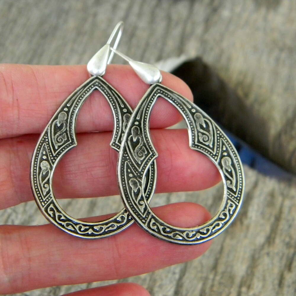 Hoop earrings Bohemian Jewelry