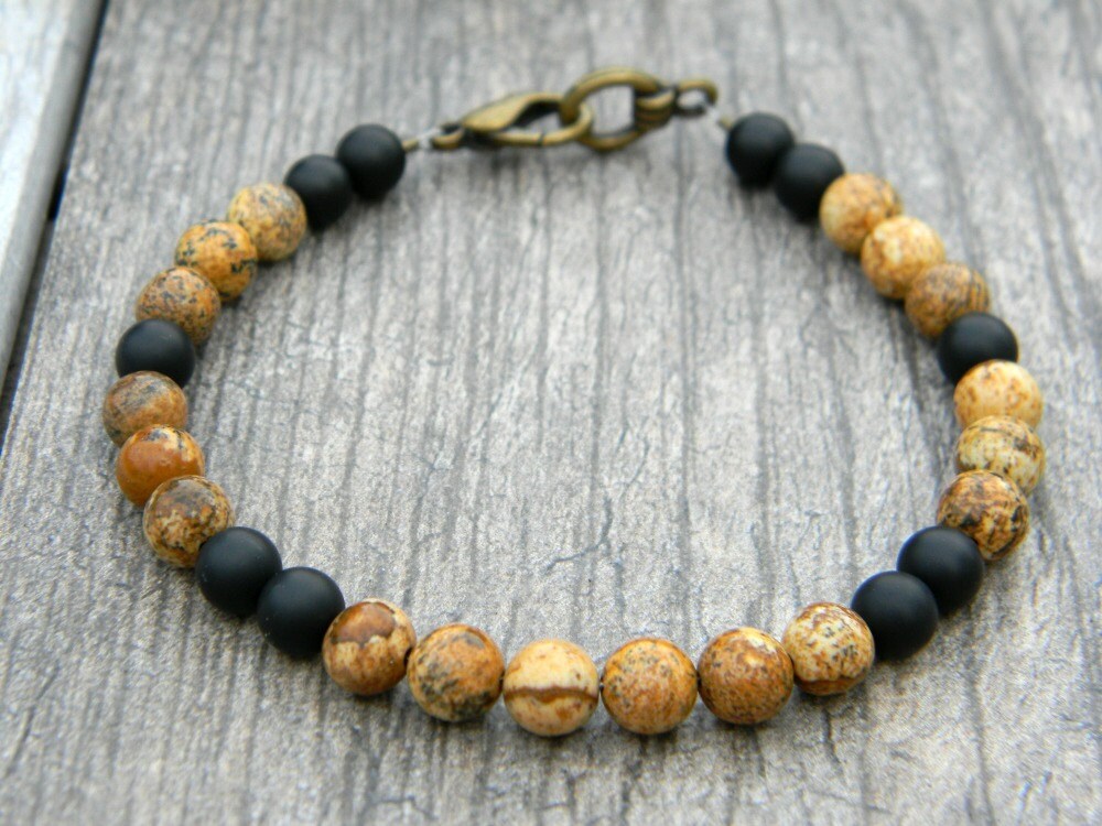 Gemstone Bracelet Picture Jasper